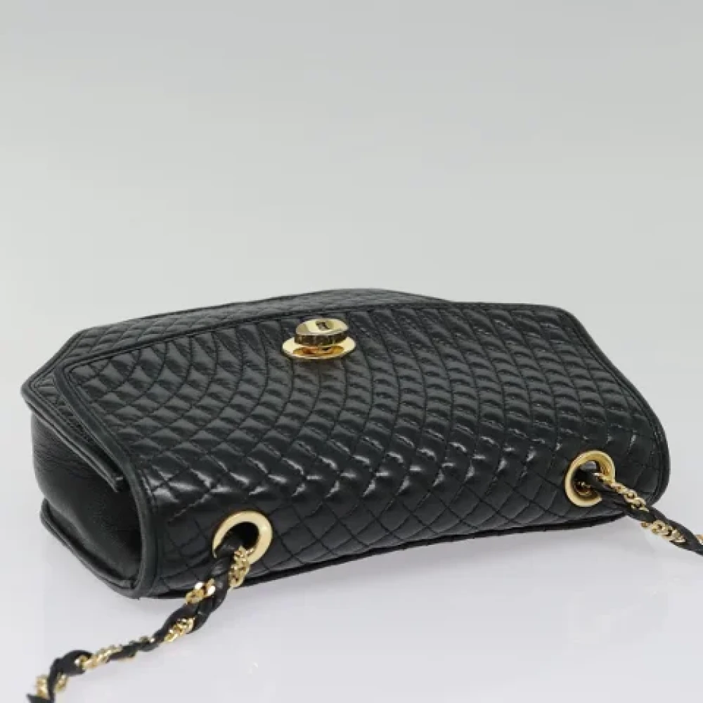Bally Pre-owned Leather shoulder-bags Black Dames