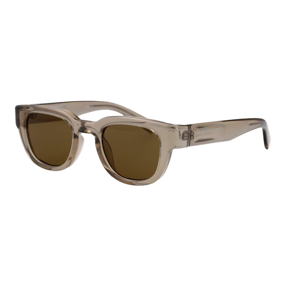 Saint Laurent Men's Beige Stylish Sunglasses Sl 675