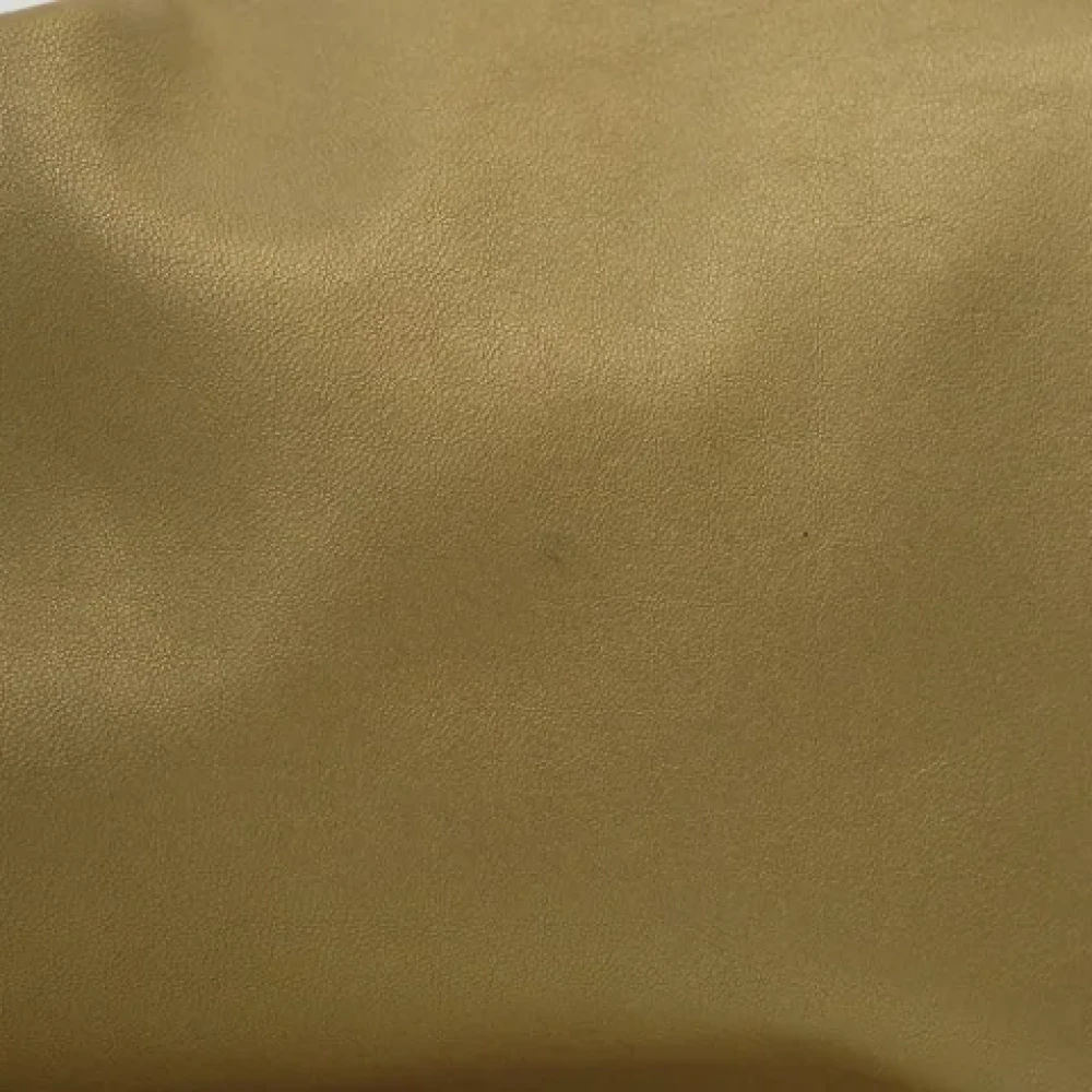 Loewe Pre-owned Leather handbags Green Dames