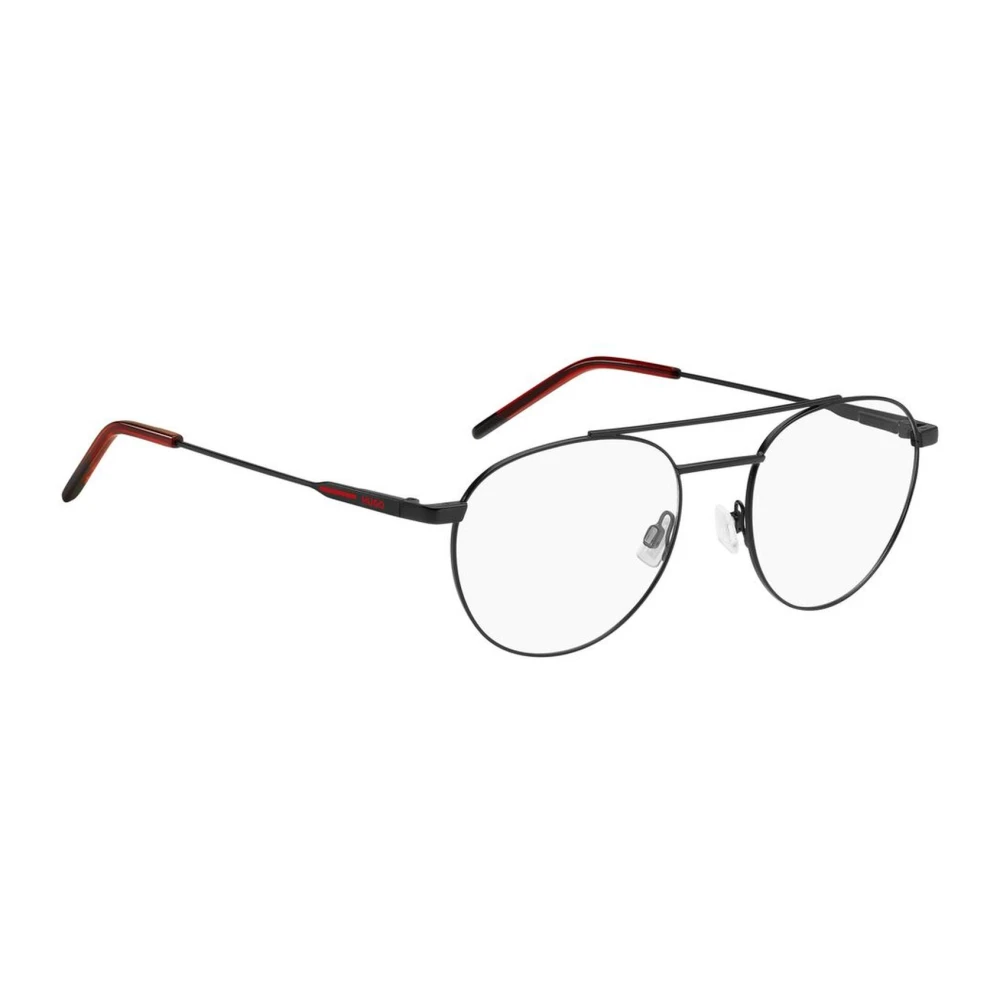 Hugo Boss Zwarte metalen frames met wijzerplaatarmband Black Heren