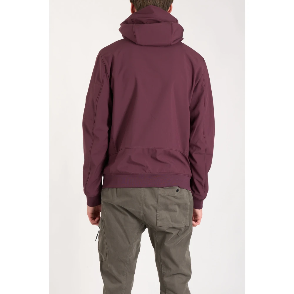 C.P. Company Shell-R Hoodie Jas Purple Heren