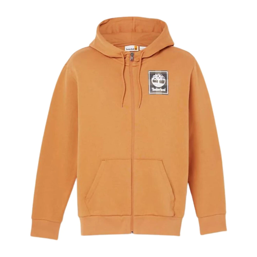 Timberland Heren hoodie met rits Orange Heren