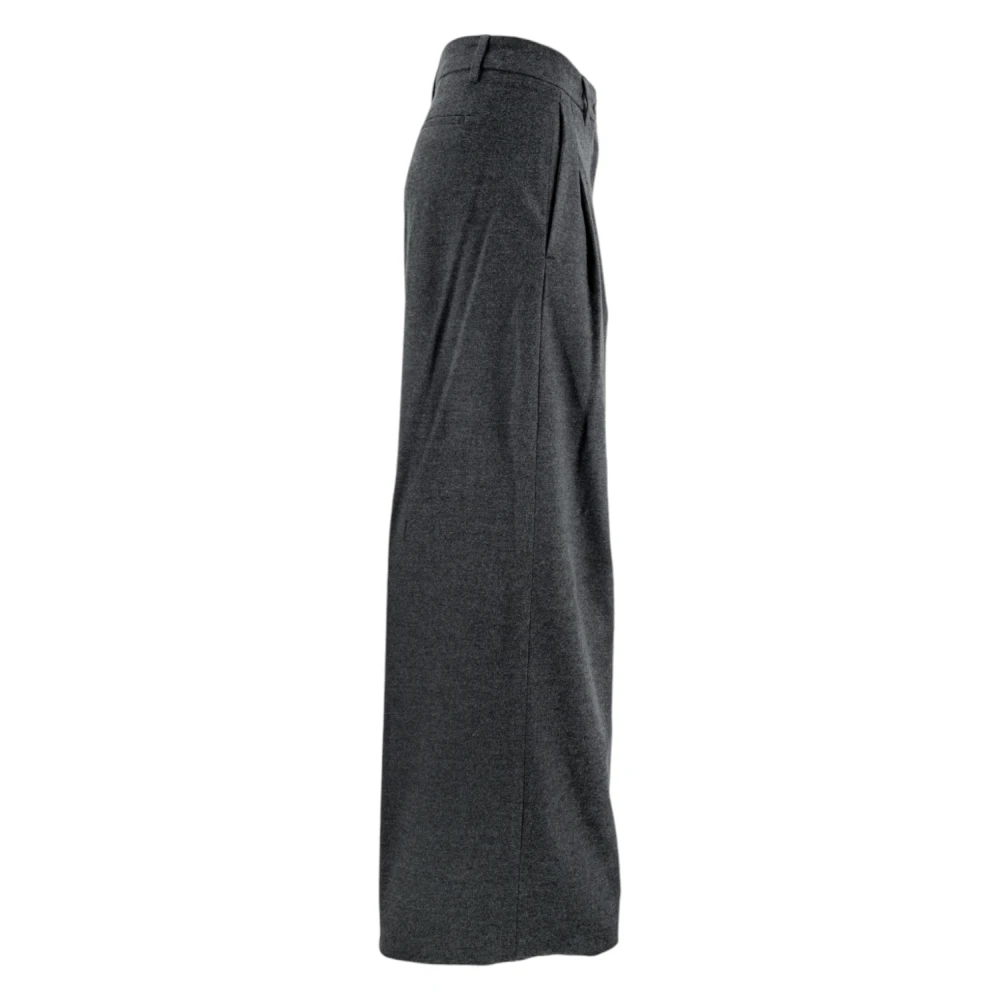 Myths Palazzo Stijl Grijze Broek Gray Dames