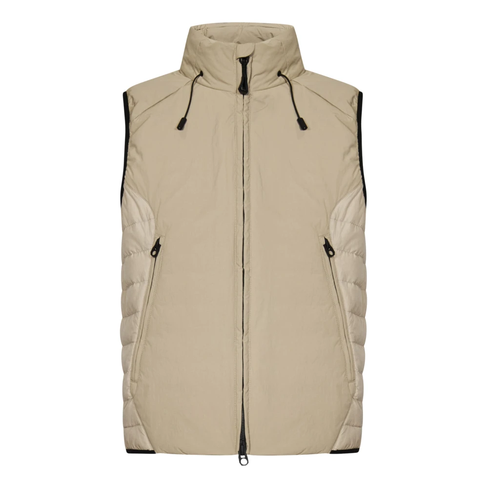 JG1 Beige Donsjack Unisex Stijl Beige Heren