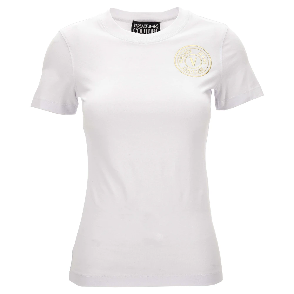 Versace Jeans Couture Snygga T-shirts och Polos White, Dam