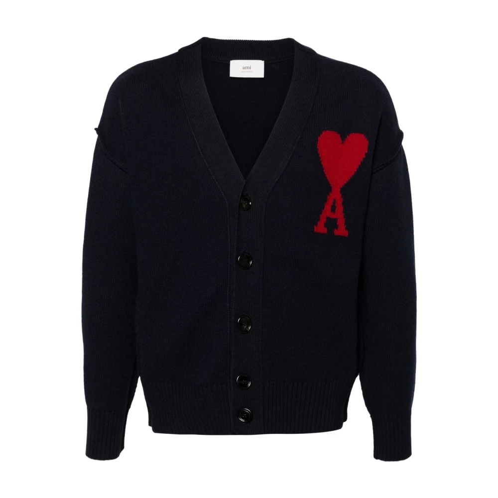 Knitwear > Cardigans - - Ami Paris - Modalova