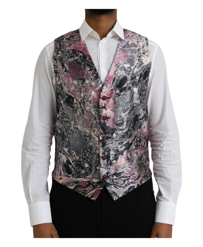 gilet-formel-en-soie-multicolore-galaxy