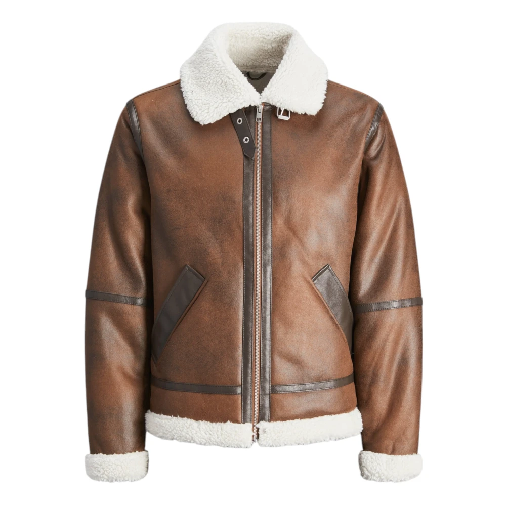 jack & jones Herfst Winter Herenjassen en -jassen Brown Heren