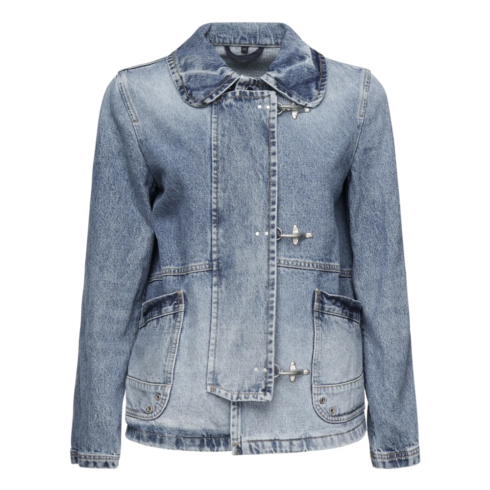 Jackets > Denim Jackets - - Fay - Modalova