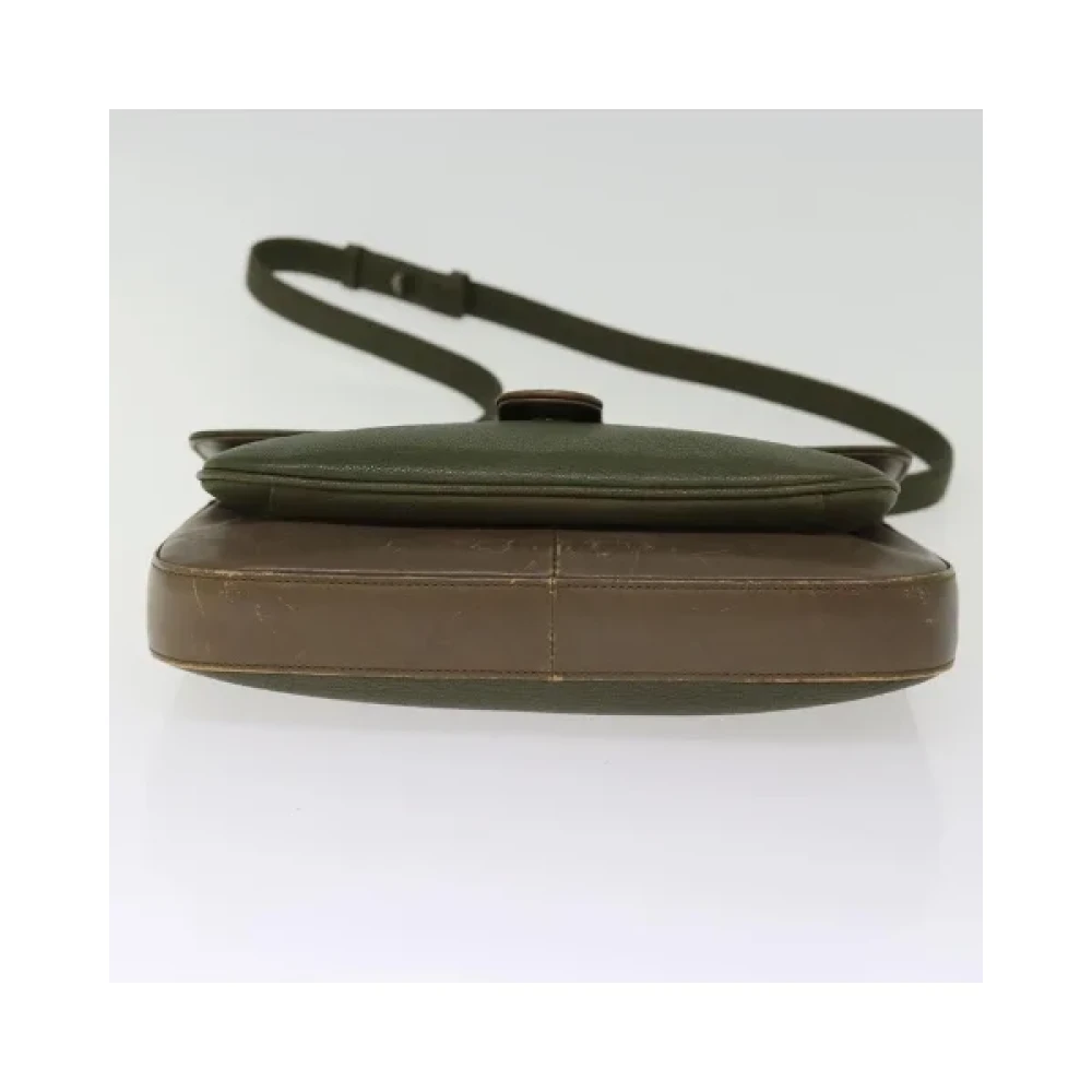 Givenchy Pre-owned Leather shoulder-bags Green Dames