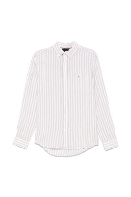 beige-striped-shirt-with-logo-detail