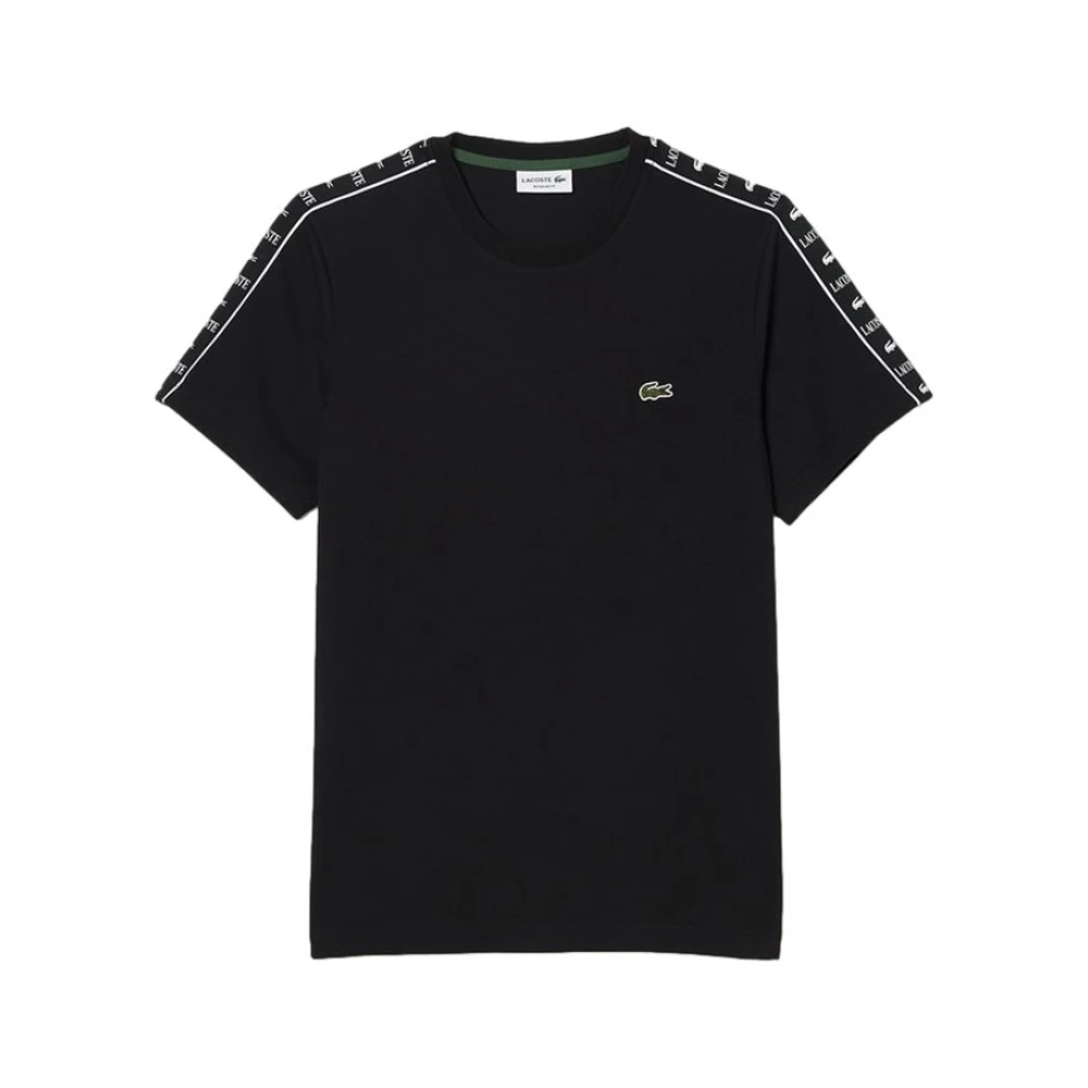 Lacoste Zwarte Klassieke Logoshirt Black Heren
