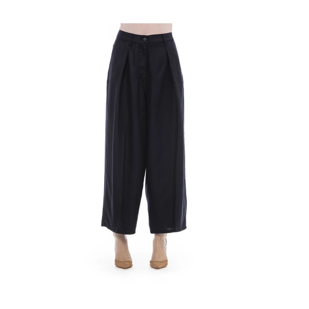 Jacob Cohën Stijlvolle Broek met Zij- en Achterzakken Black Dames