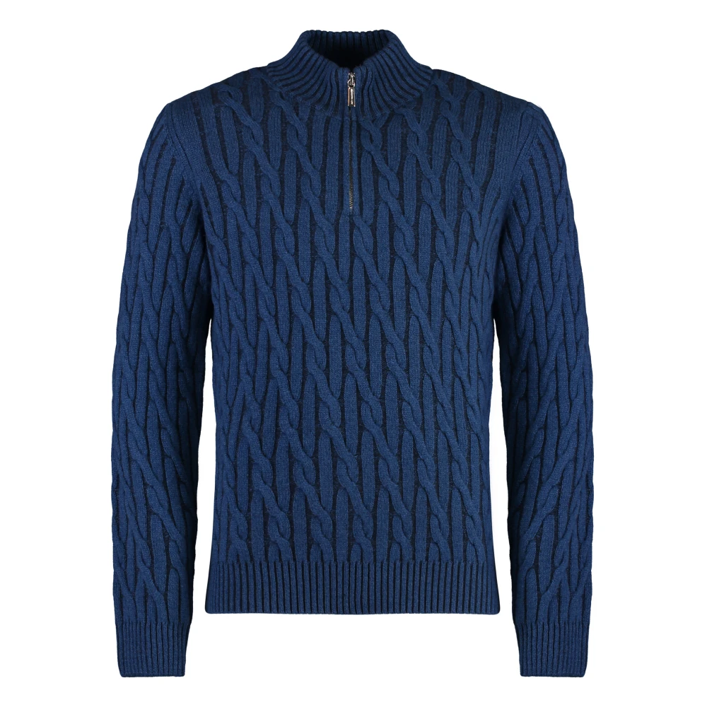Knitwear > V-neck Knitwear - - Moorer - Modalova