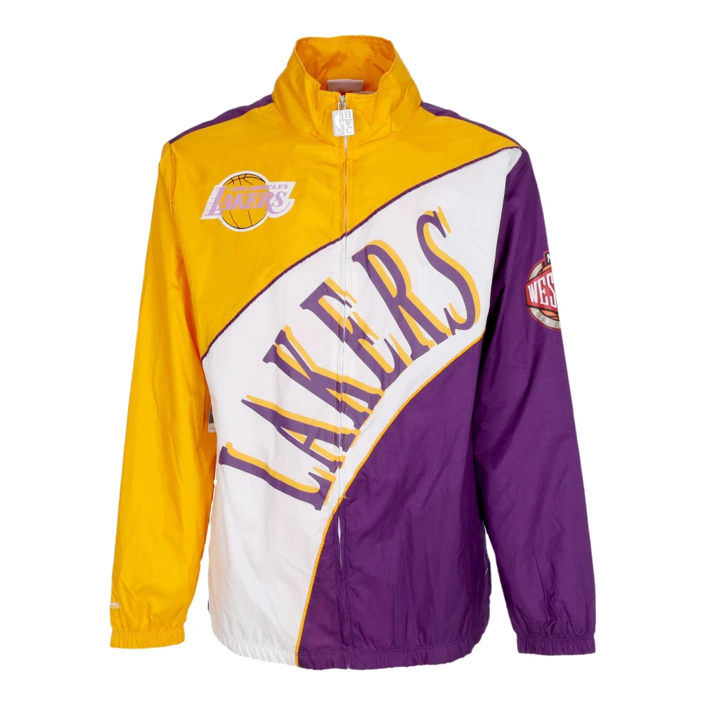 Mitchell & Ness NBA Gebogen Retro Windjack Multicolor Heren