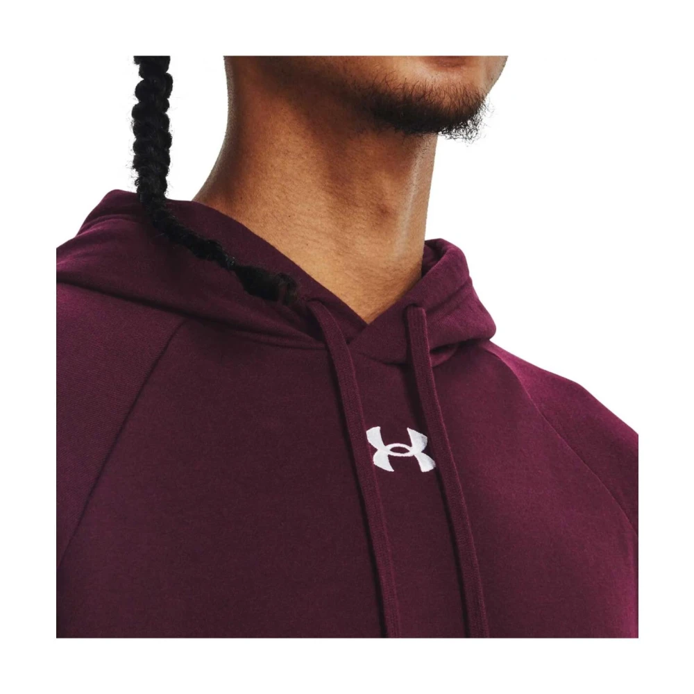 Under Armour Fleece Hoodie voor rivalen Red Heren