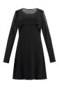 elegant-jersey-dress-with-monogram-ruffle