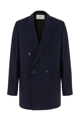 Double-Breasted Wool Blazer