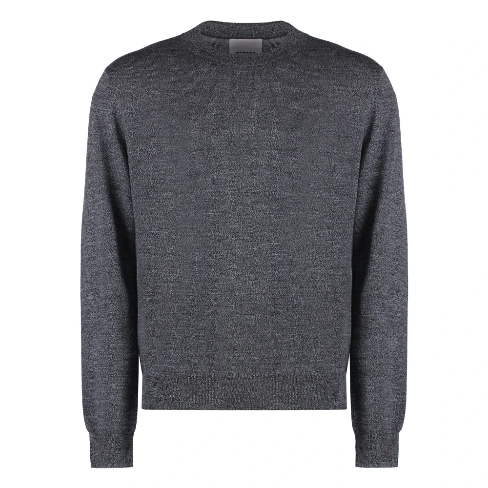 Isabel marant Heather Merino Wol Trui Gray Heren