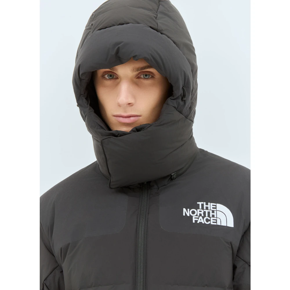 The North Face Baltoro Donsjack met Afneembare Capuchon Gray Heren