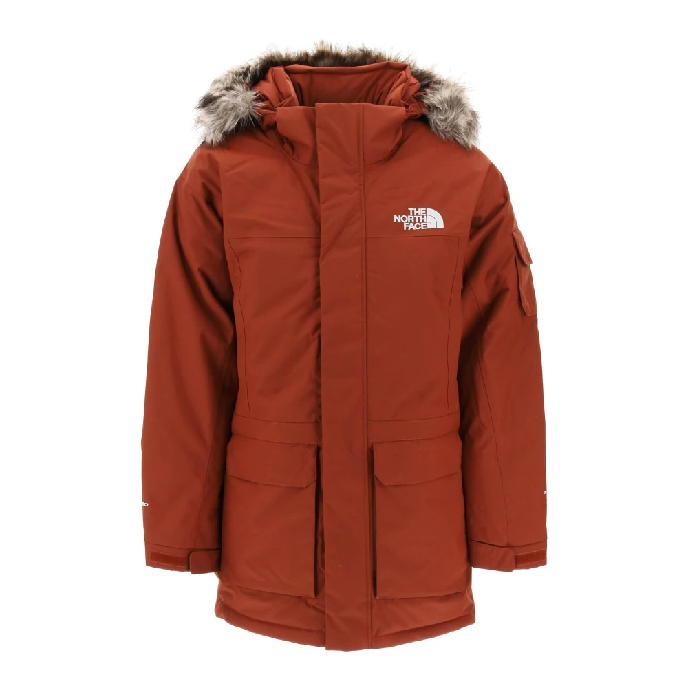 The North Face Parkas Brown Heren