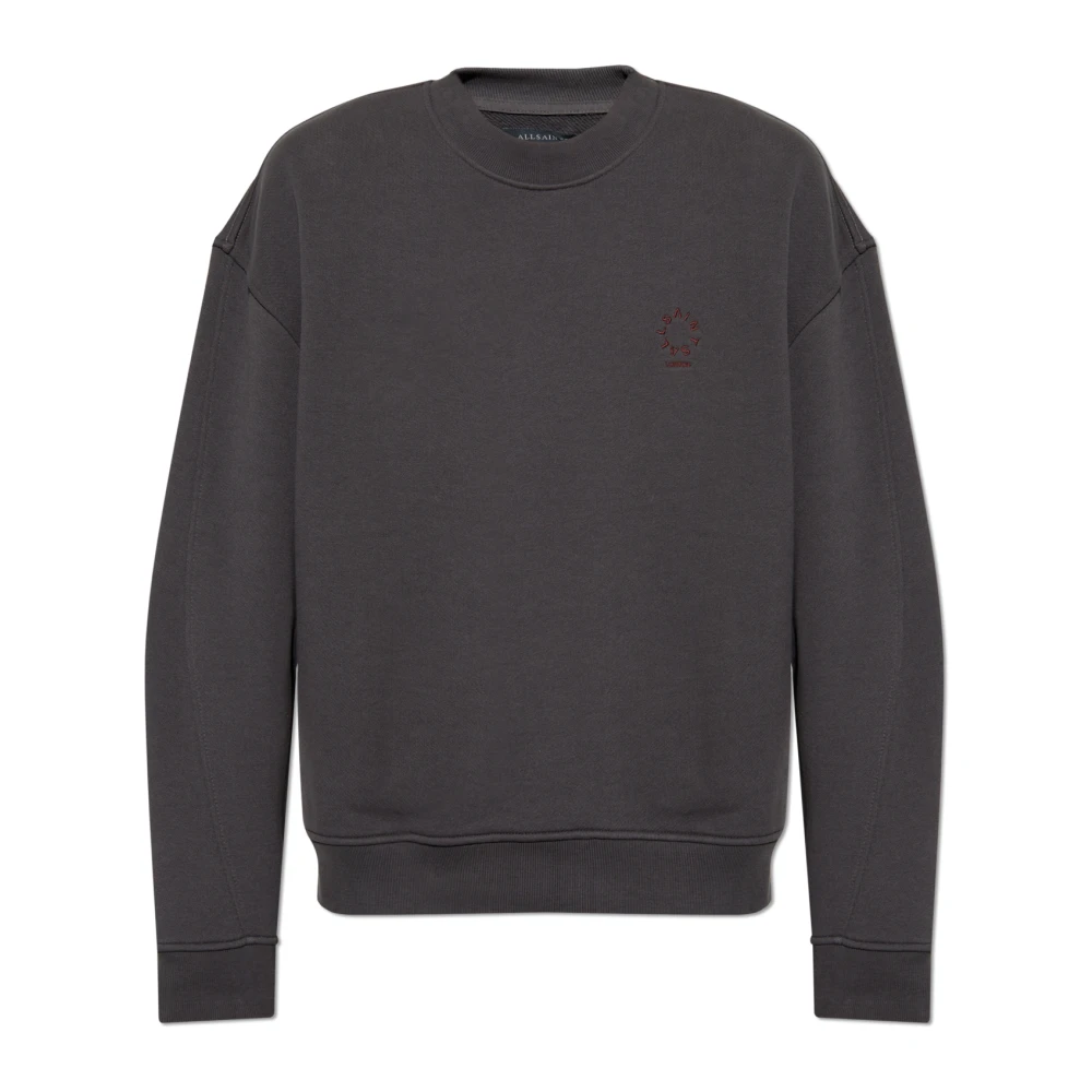 AllSaints Haven Sweatshirt Gray Heren