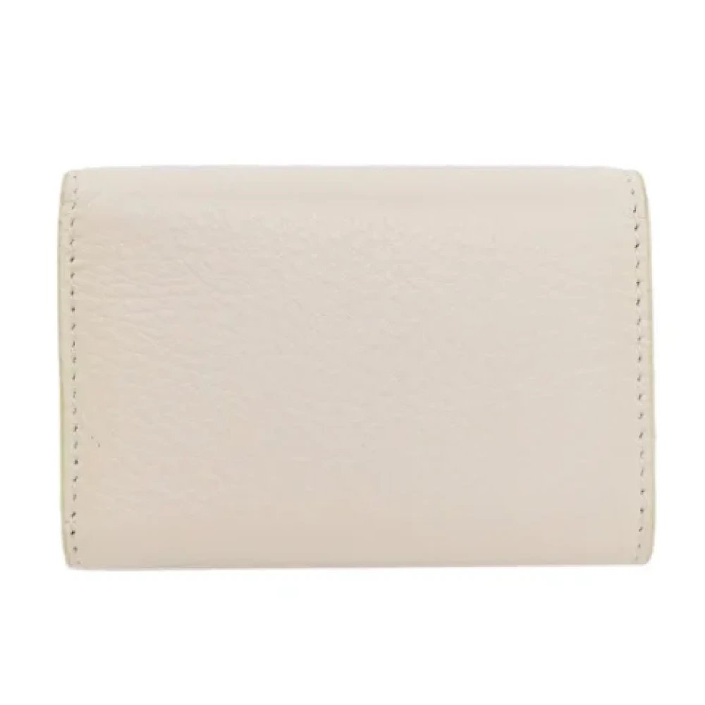 Balenciaga Vintage Pre-owned Leather wallets White Dames