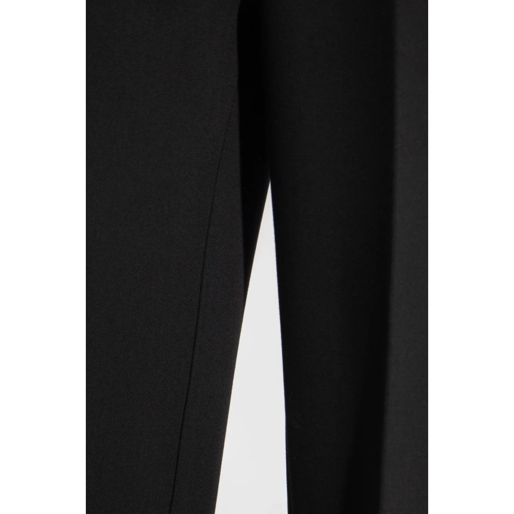Off White Wollen plooirokbroek Black Heren
