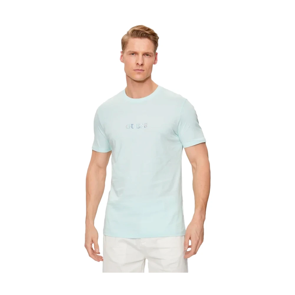 Guess - Tops > T-Shirts - Blue - Guess - Modalova
