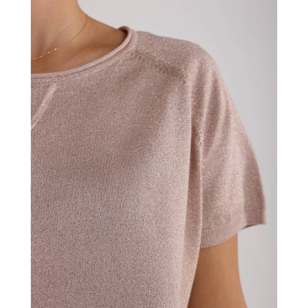 Nukus Anita Top Lurex Pink Dames