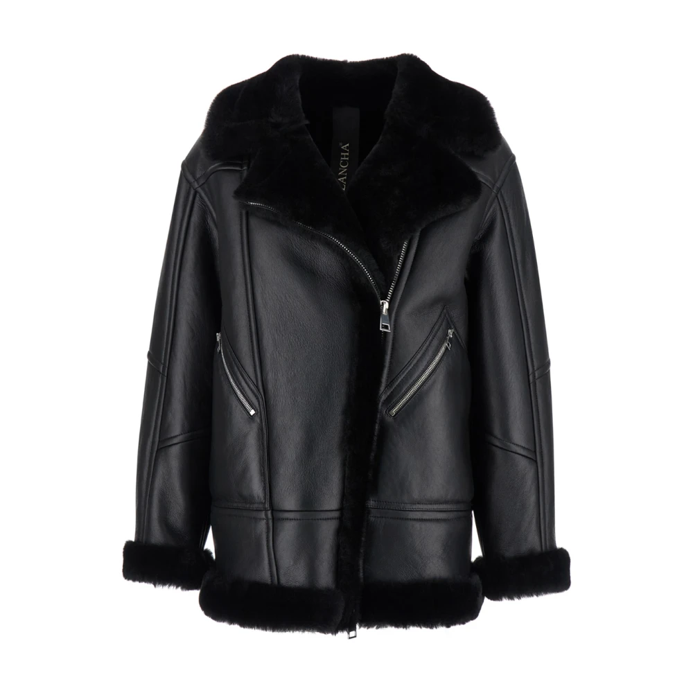 Jackets > Faux Fur & Shearling Jackets - - Blancha - Modalova