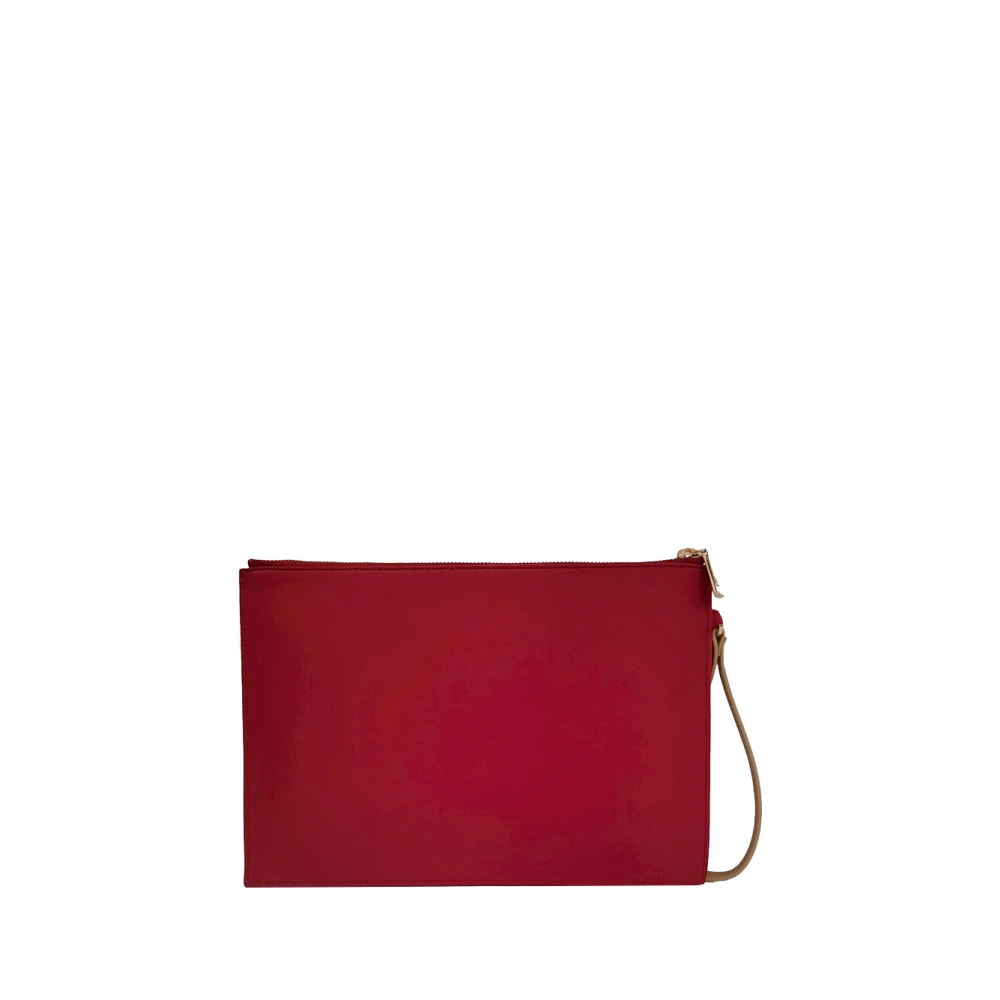 Alviero Martini 1a Classe Rode Flashtassen met Kaartprint Red Dames