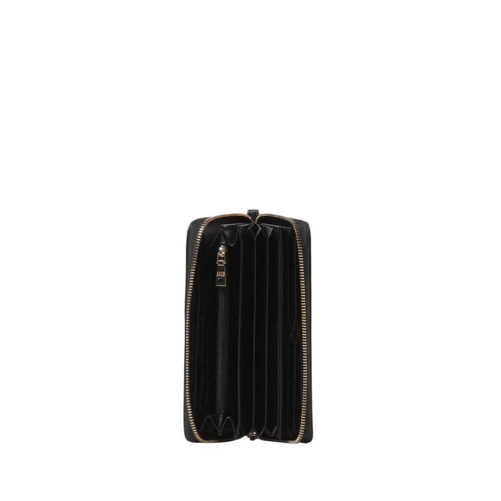 Moschino Zwarte Portemonnee Elegant en Verfijnd Black Dames
