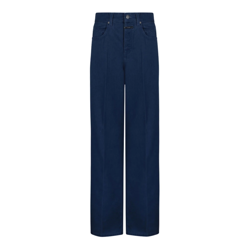 Closed Women's Blue Nikka Wide Jeans - Wide Jeans - W27 L32 - Jeans