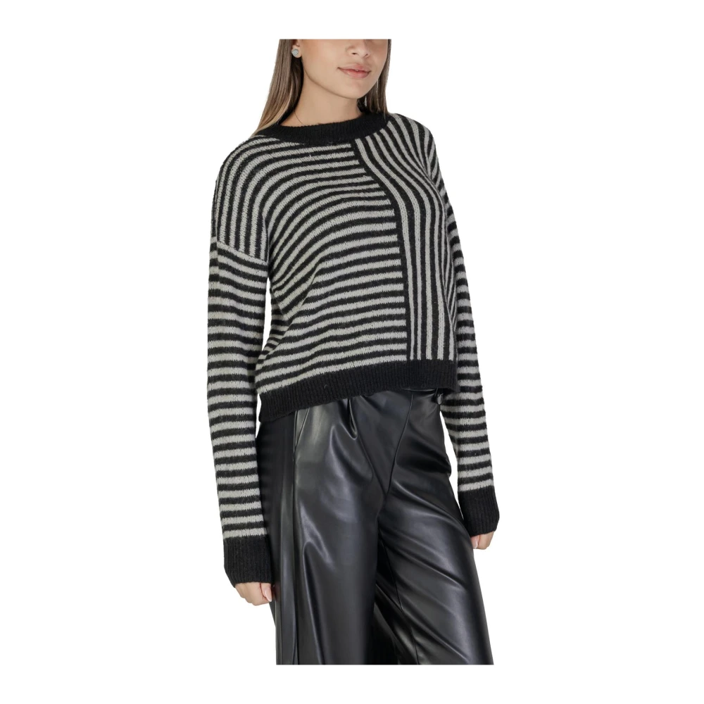 Vero Moda Gestreepte Gebreide Trui Multicolor Dames