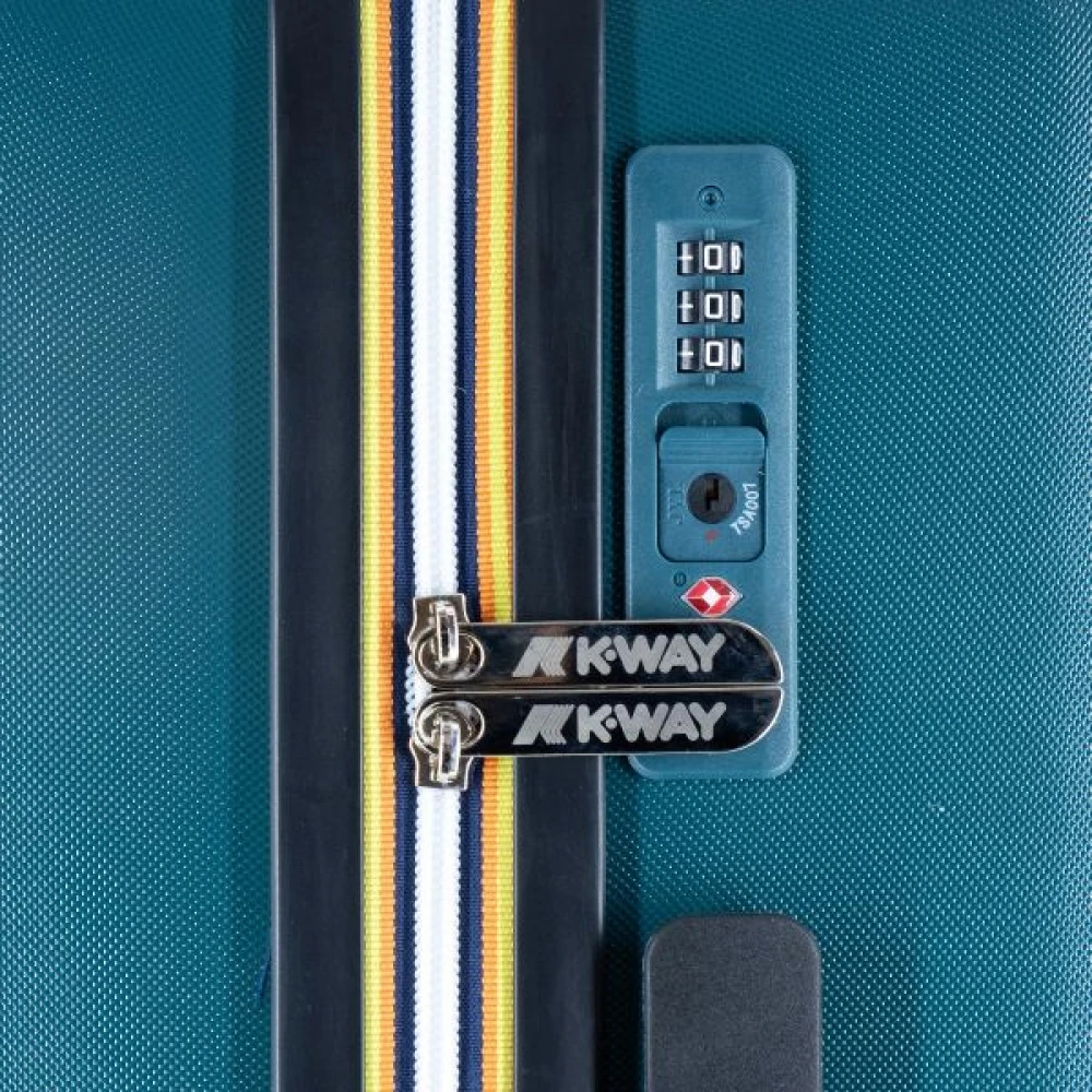 K-way Grote Koffers Green Heren