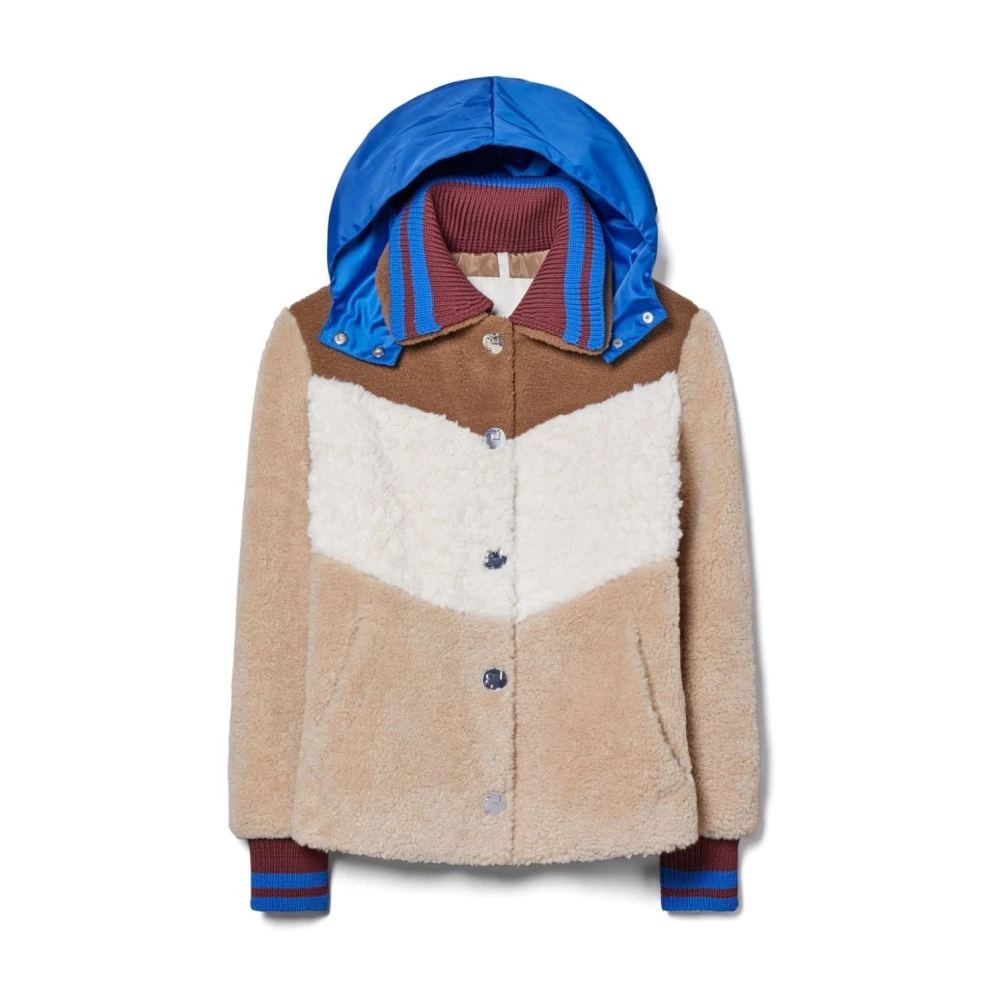 TORY BURCH Bomberjack Beige Bruin Dames Beige Dames