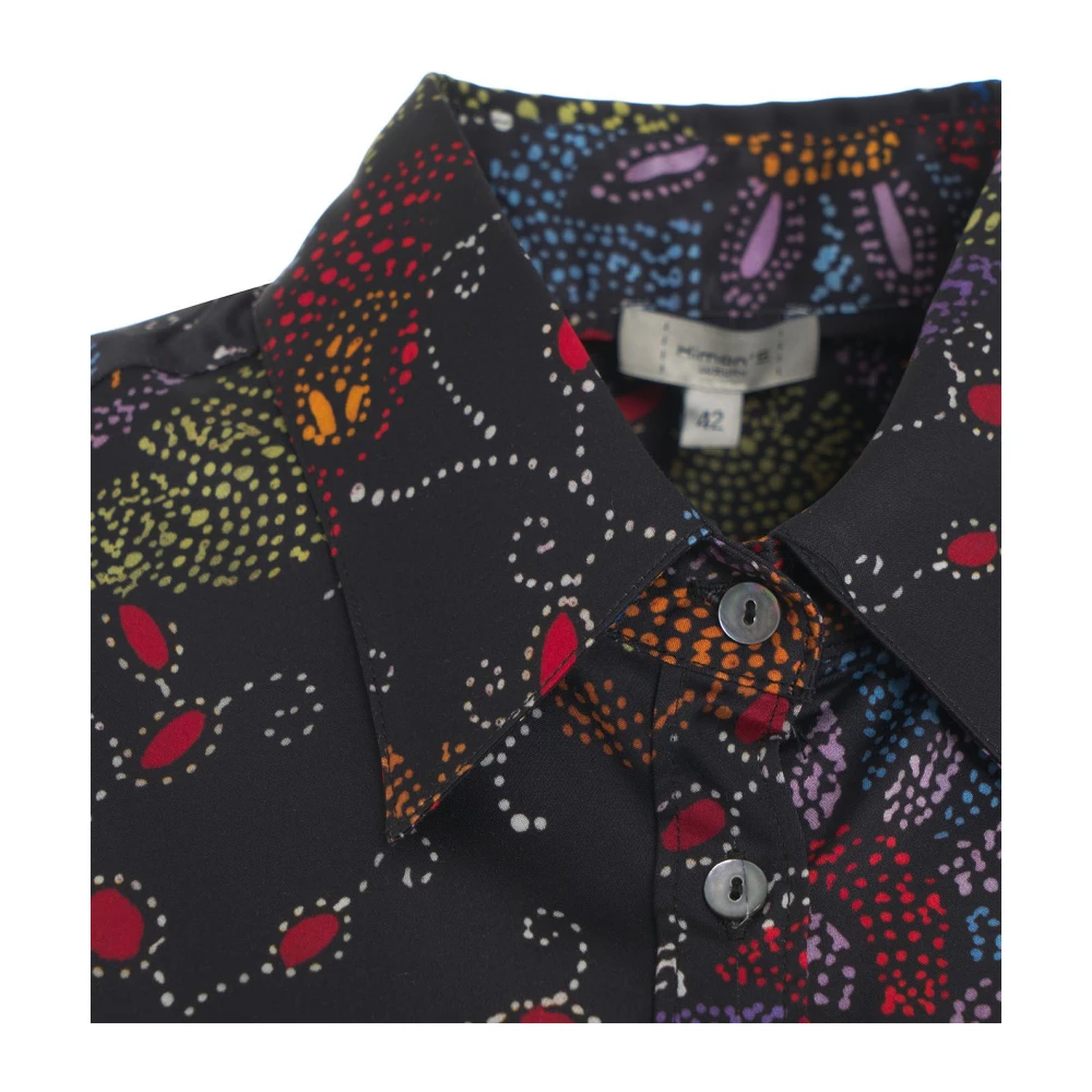 Himon's Multicolor Blouse met Print Multicolor Dames