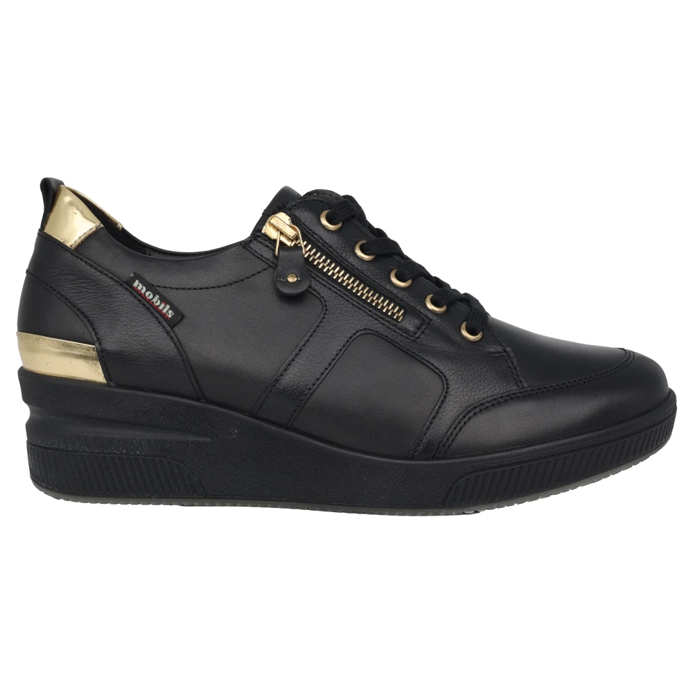 Mephisto Wide Fit Dames Sneakers – Dames Schoenen Zwart
