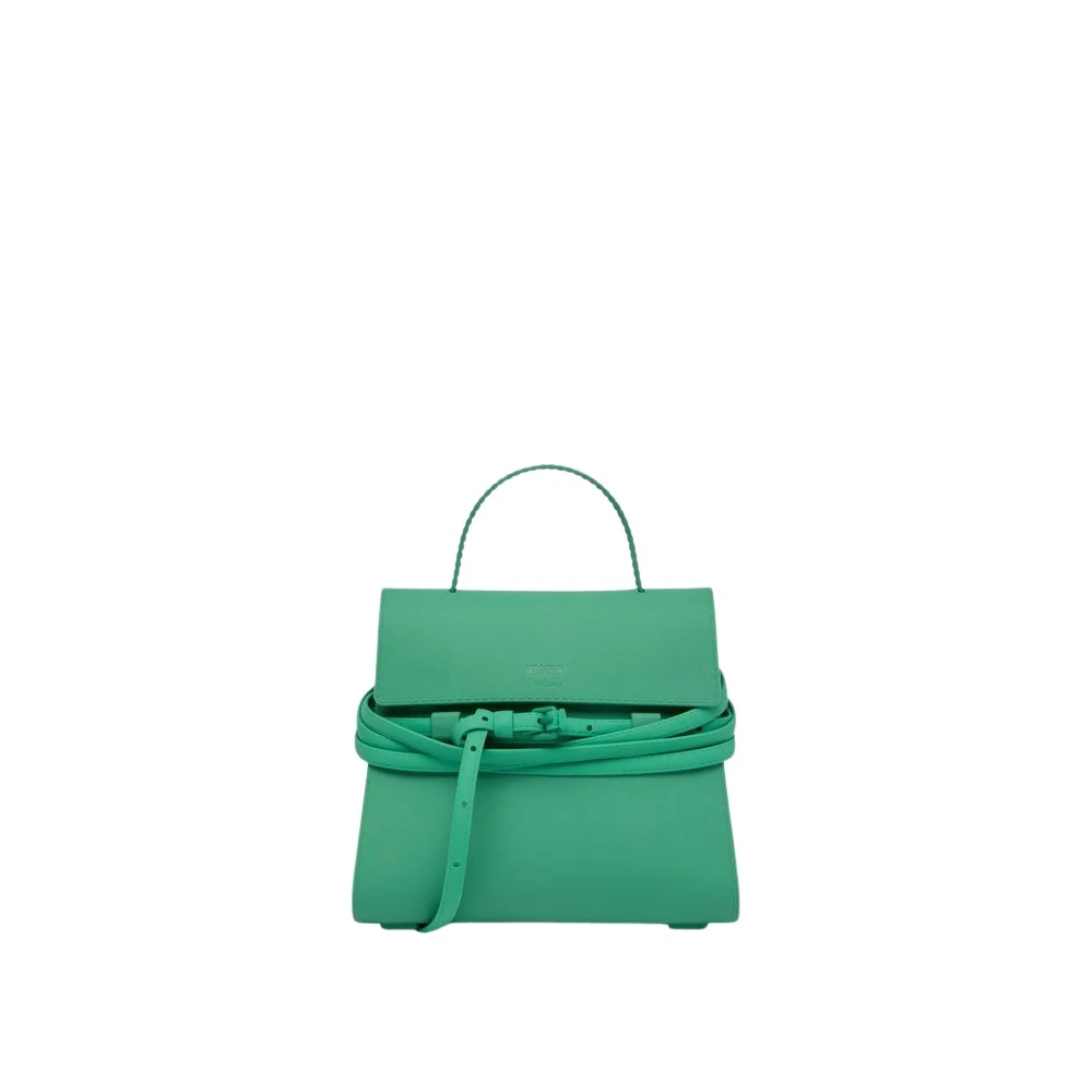 Moschino Women's Green Handbags, One Size, Tie Me Small Handbag