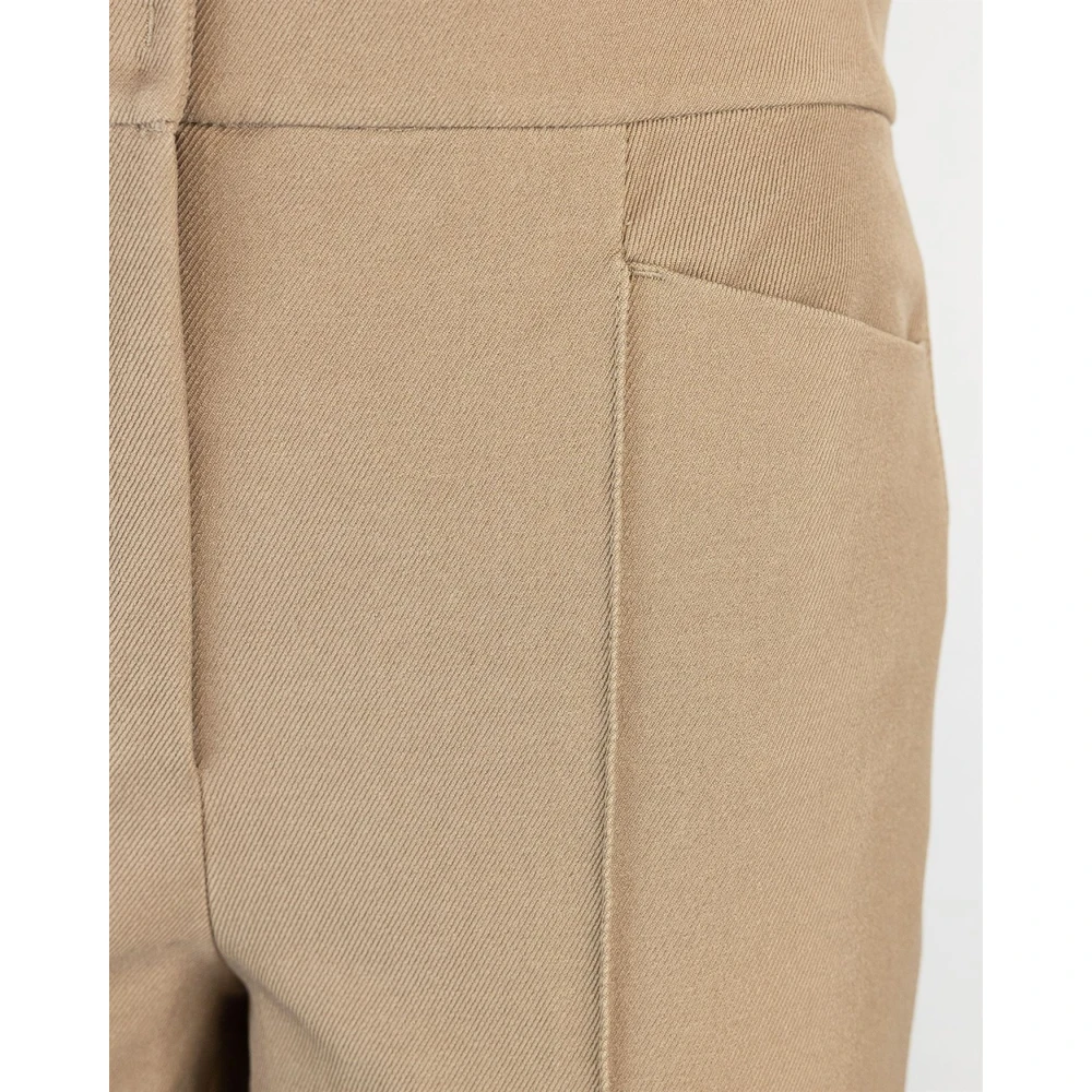 Max Mara Studio Beige Zemira Broek Beige Dames