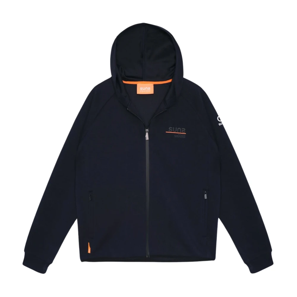 Suns Gezellige hoodie voor zonnige dagen Blue Heren