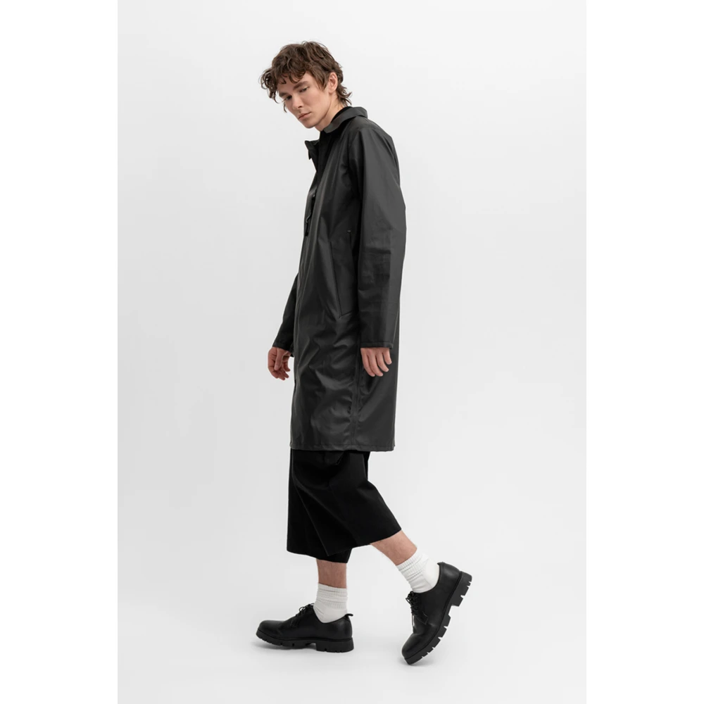 Stutterheim Lichtgewicht Waterdichte Parka Black Dames