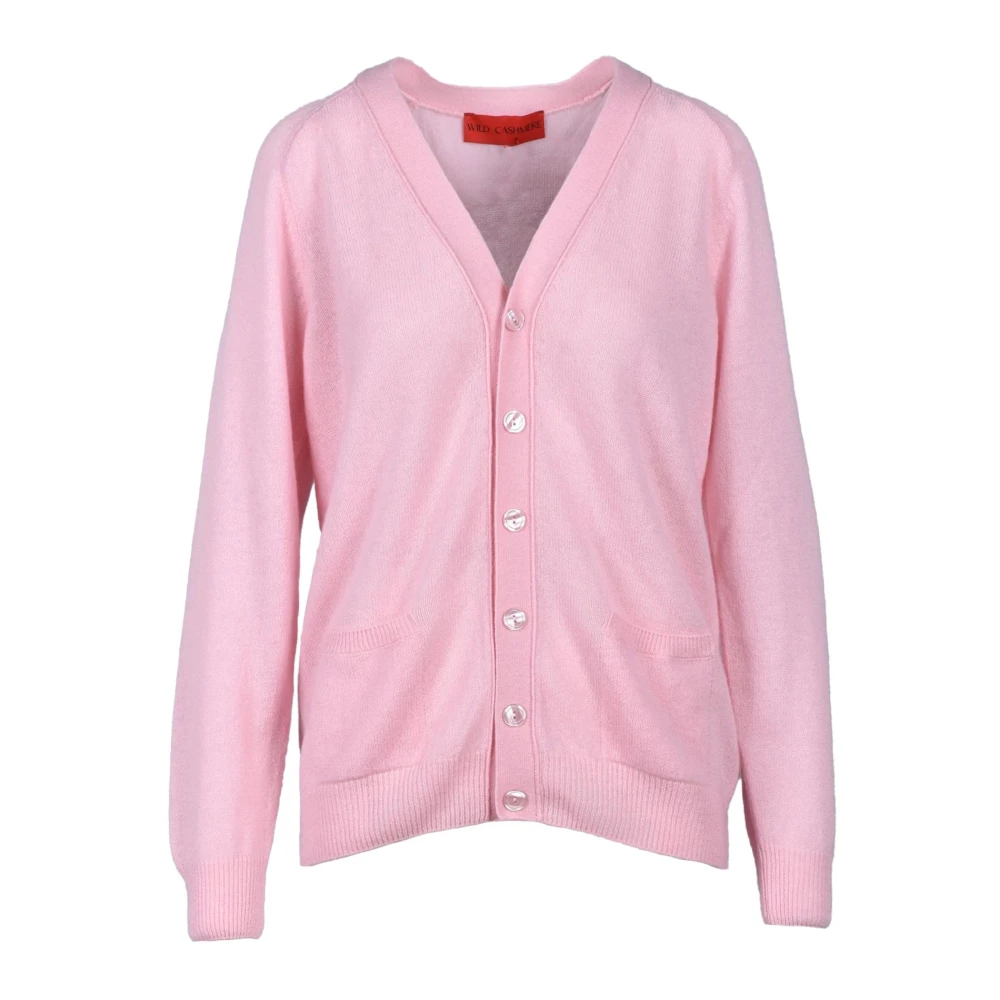 Wild Cashmere Vest Pink Dames