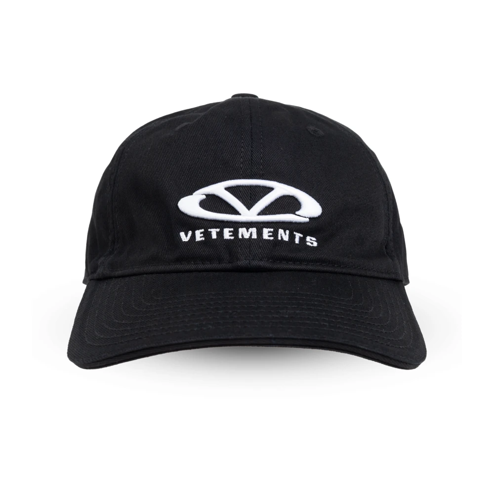 Vetements Baseball cap Black Unisex