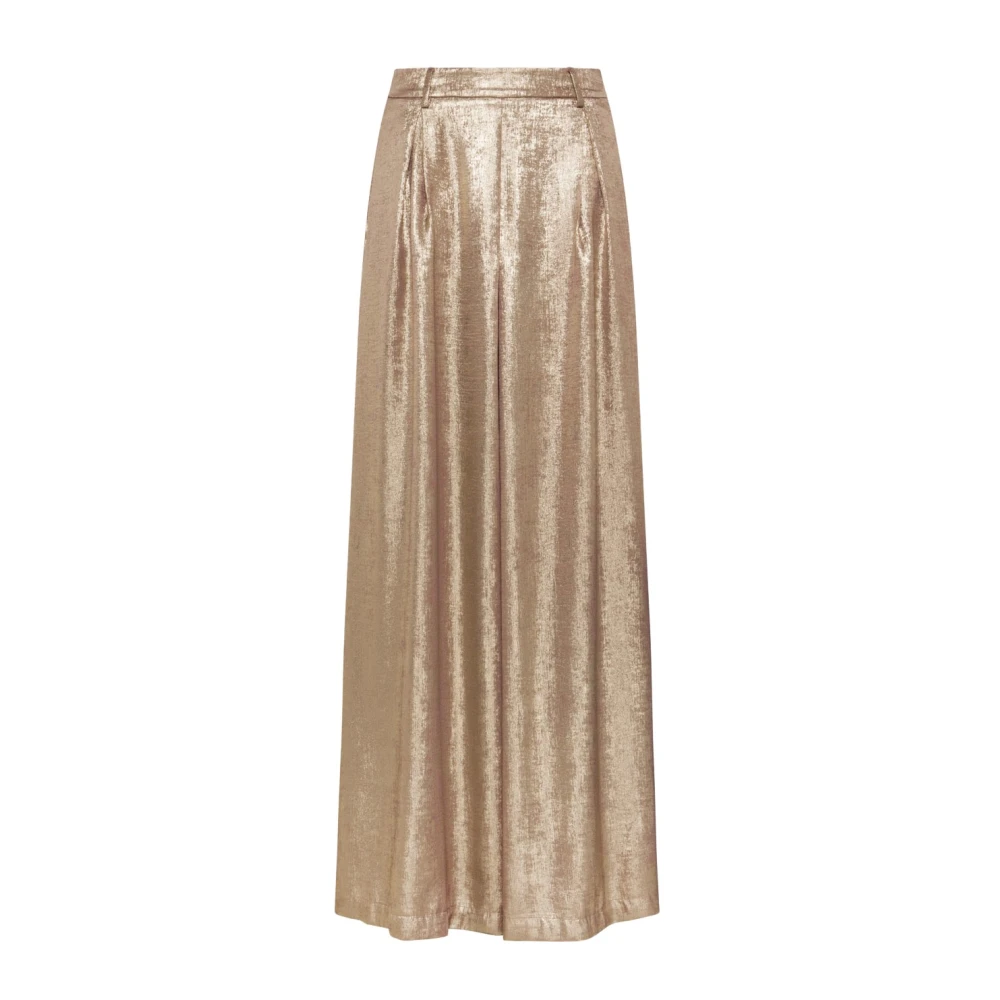 Momoni Stijlvolle Broek Purple Dames