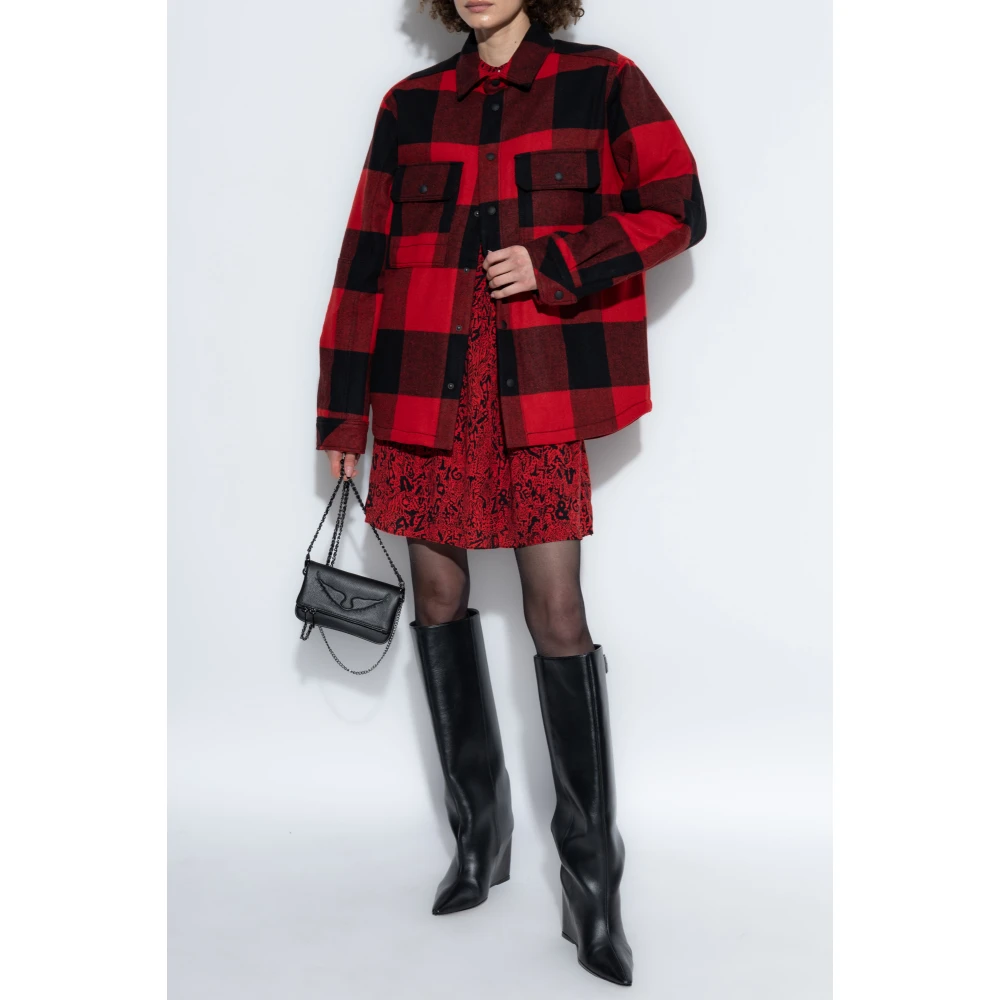 Zadig & Voltaire Geïsoleerd Shirt Trop Red Dames