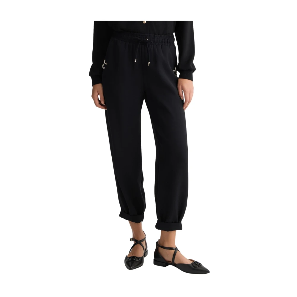 Liu Jo ECS Joggingbroek met sieraden detail Black Dames