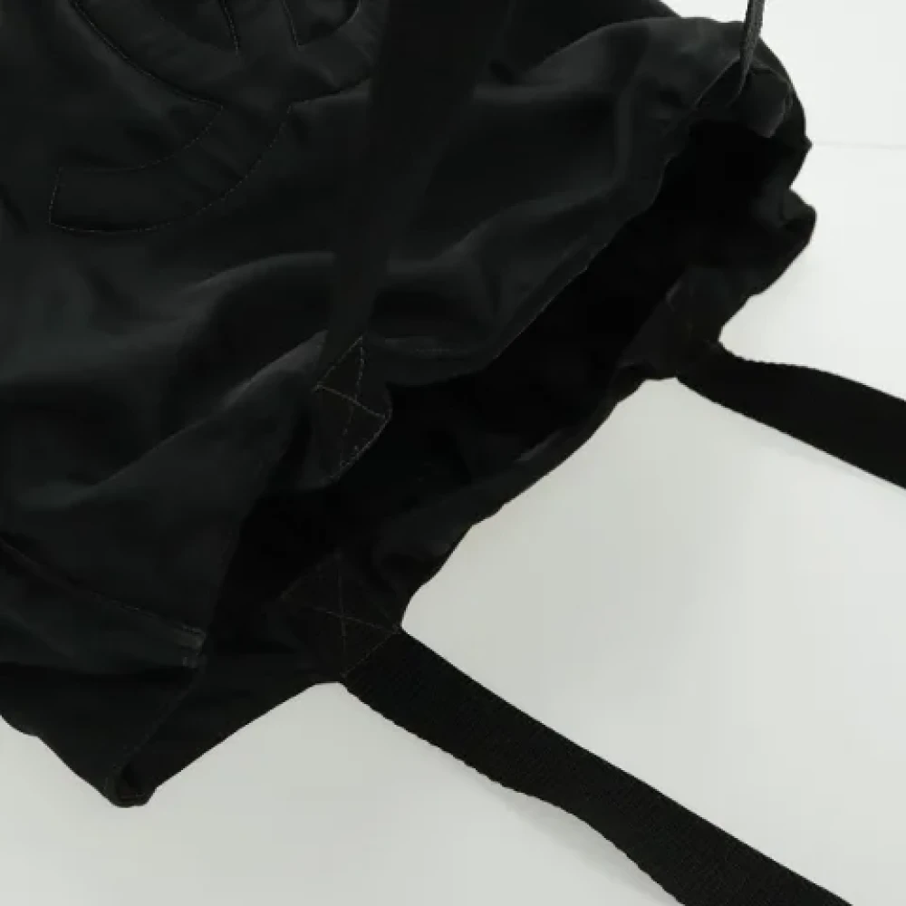 Chanel Vintage Pre-owned Silk chanel-bags Black Dames