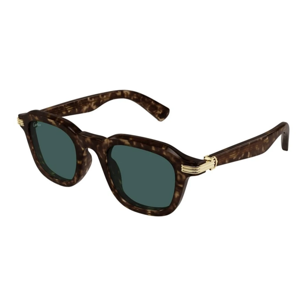 Cartier Men's Brown Sunglasses, 49 Mm, Ct0536s 002 Sunglasses